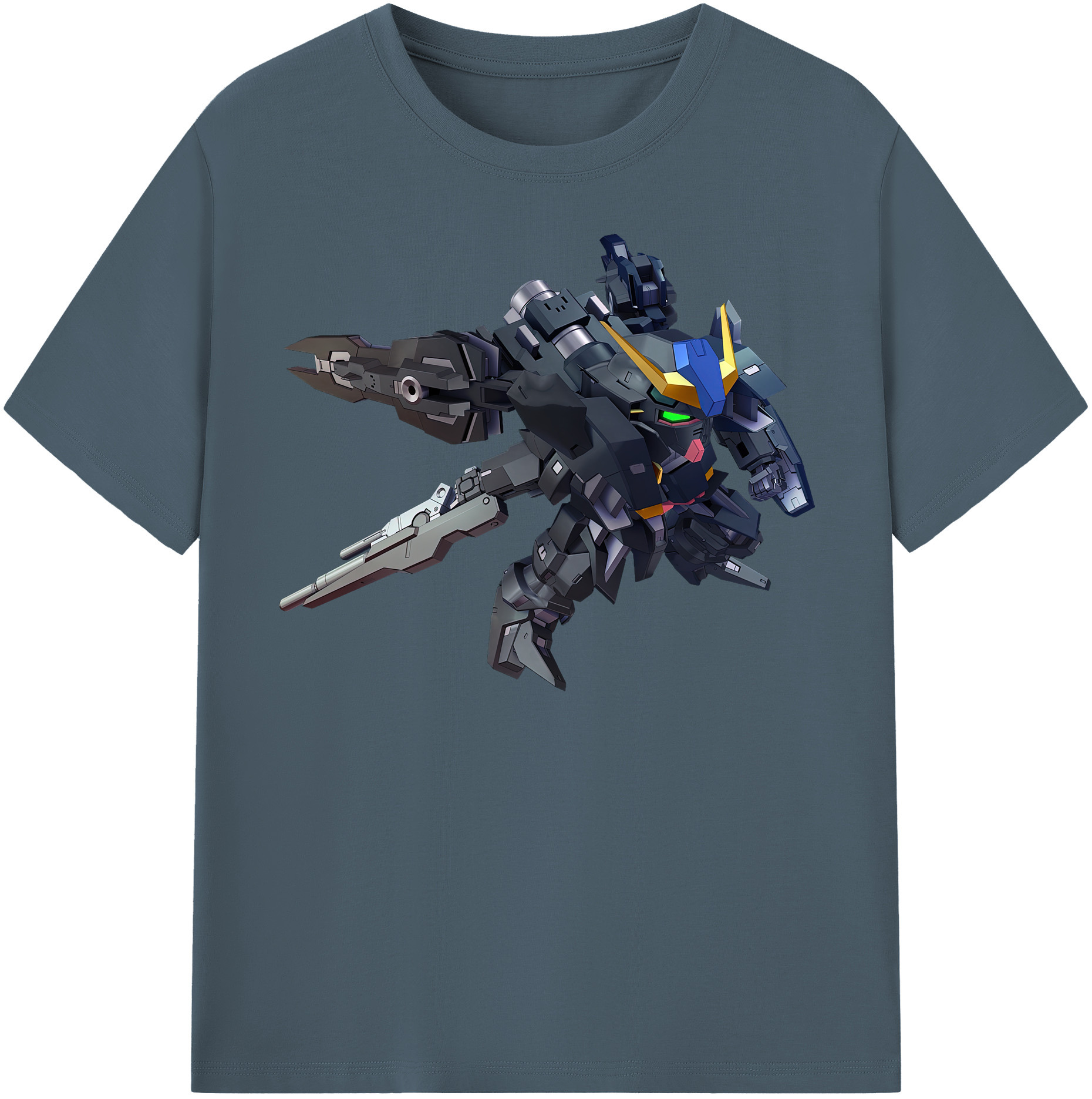 （画像用） 機動戦士ガンダム Mobile Suit Gundam 綿100％半袖Tシャツ（フロントプリント）